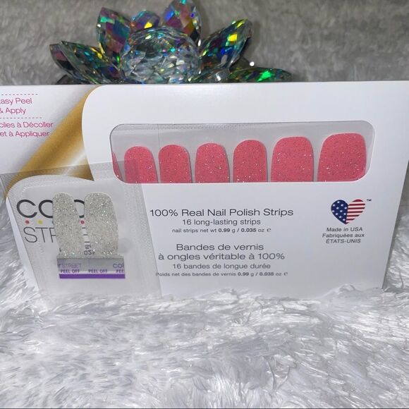 Color Street, Pink Paradise, Pink Glitter, Rare & Retired - Picture 9 of 11